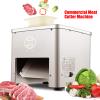 Commercial Meat Cutter Machine, 110 V 550W Stainless Steel Electric Slicer Machine 170r / min Heavy Duty Meat Cutter Professional Meat Slicer Machine view 2