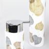 Icegrey Modern Design 4 Piece Bathroom Accessory Set Luxury Bath Accessories Bath Set Lotion Bottles,Toothbrush Holder,Tooth Mug,Soap Dish,Toilet Brush,Trash Can,Leaf view 4