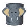 apptanna Cartoon Felt Storage Bucket Children's Toys Dirty Clothes Storage Bag Multifunctional Practical Laundry Basket view 1