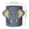 apptanna Cartoon Felt Storage Bucket Children's Toys Dirty Clothes Storage Bag Multifunctional Practical Laundry Basket view 3