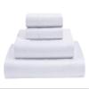 MGPS 100% Giza Egyptian Dreams Cotton, [4 PCs] 25" Extra Deep Pocket Bed Sheet Set, Giza-Cotton-My-Sheets-&-Pillow-Cases, Finest Long Staple, Soft Sateen Weave |Short Queen, White| view 1