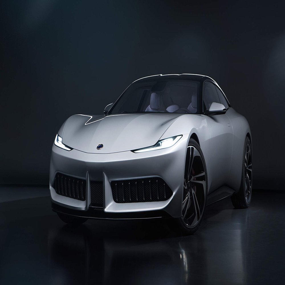 Iconic Arts Supercar Laminated 24x36 Poster: Pininfarina Karma GT Luxury Car