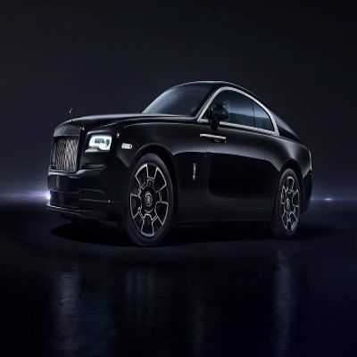 Iconic Arts Supercar Laminated 24x36 Poster: Rolls Royce Wraith Black Badge Geneva Auto Show Luxury Car