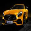 Iconic Arts Supercar Laminated 24x36 Poster: Mercedes AMG GT-S Roadster Geneva Motor Show Luxury Car view 1