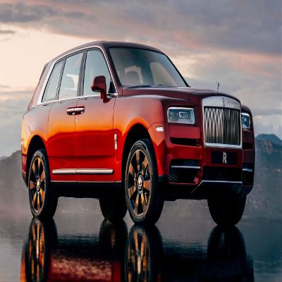 Iconic Arts Supercar Laminated 24x36 Poster: Rolls Royce Cullinan SUV Luxury Car