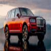 Iconic Arts Supercar Laminated 24x36 Poster: Rolls Royce Cullinan SUV Luxury Car view 1