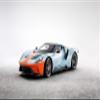 Iconic Arts Supercar Laminated 24x36 Poster: Ford GT Heritage Edition Luxury Muscle Car view 1