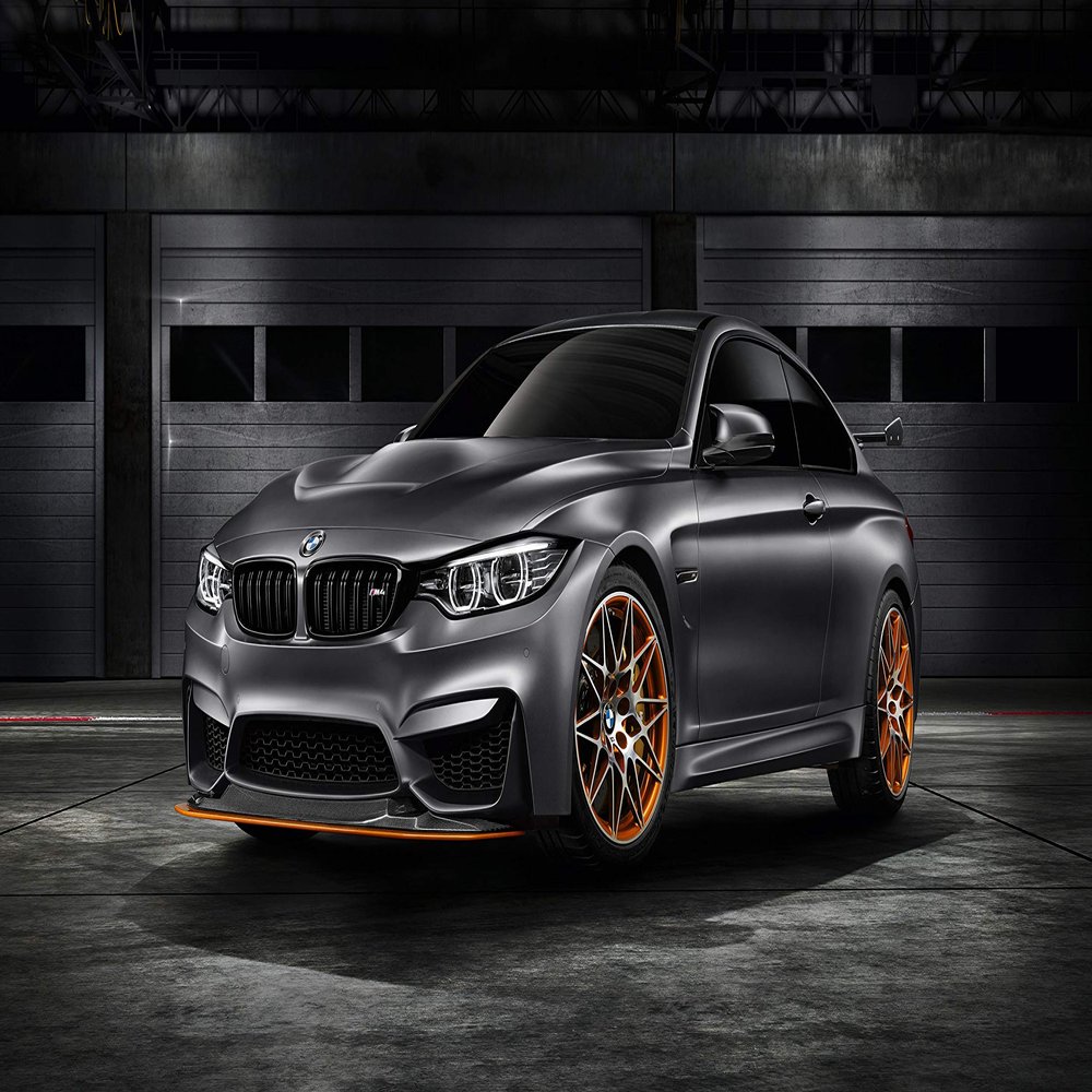 Iconic Arts Supercar Laminated 24x36 Poster: BMW M4 GTS Concept Luxury Car