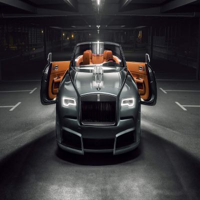 Iconic Arts Supercar Laminated 24x36 Poster: Rolls Royce Dawn Overdose Luxury Car