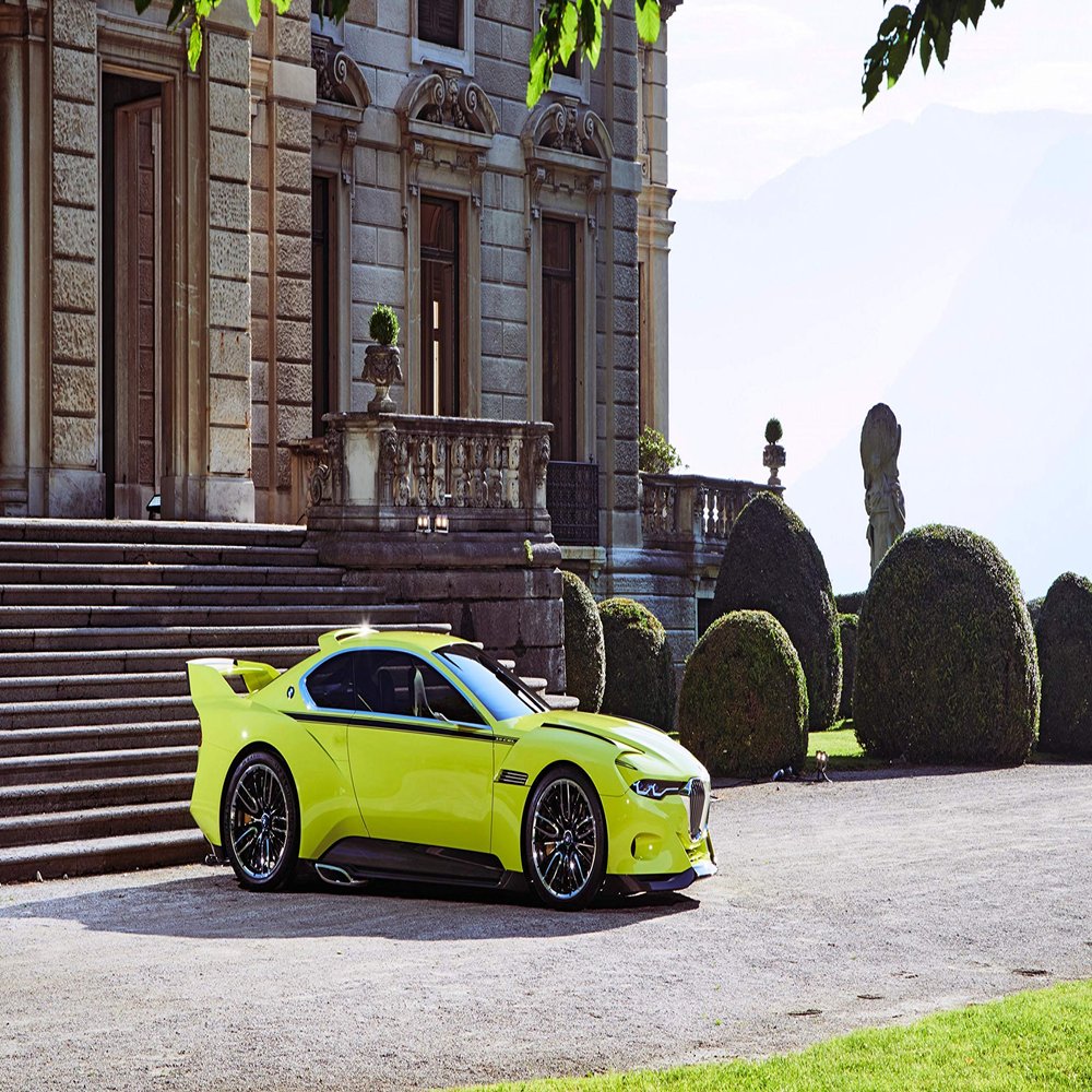 Iconic Arts Supercar Laminated 24x36 Poster: BMW 3.0 CSL Hommage R X-Drive