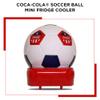 Coca Cola Mini Fridge - 5 Can Refrigerator for Bedroom Office, Portable Table Top Beverage Cooler, 12V 110V Refrigerador For Drink, Soda, Wine, Use In Car, Dorm, Outdoor view 3