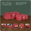 Covermates Keepsakes Garland Duffle Bag - Durable Polyester, Reinforced Handles, Fits up to 25 Foot Garland Depending on Thickness - Holiday Storage, Red Snowflake view 4