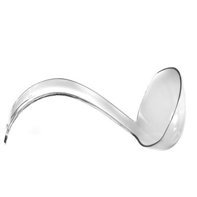[72 PACK] Clear Plastic Soup Ladle  Great for soups, punch, iced tea, and dressings  Heavy-duty 5 oz serving ladle