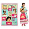 Disney Princess Kids Bedding Super Soft Plush Micro Raschel Blanket, 62 in x 90 in, "Official" Disney Product By Franco view 1