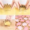Crown Cookie Cutter Baking Cookie Biscuit Princess Girls Holiday Heart Gifts Decorative Party 3.5" Kitchen Cake Supplies (Queen Crown Cookie Cutters Set) view 4