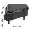 Miniature Basswood Piano, Tiny Wood Piano Model, Handcrafted Musical Decor for Dollhouse and Home Display view 3