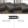 Couch Clamp Steel Non-Slip Sectional Connectors for Sliding Sofas, Adjustable Clips to Keep Sectional Couch Together, Prevent Floor Scratches and Keep Sectional from Sliding (4 Pack) view 2