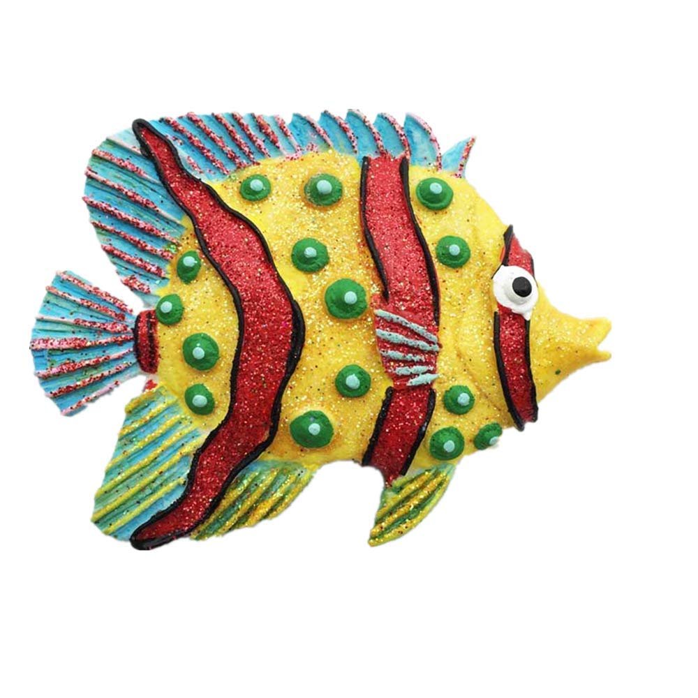 3D Sea Fish Maldives Bali Jamaica Bahamas Greece Fridge Refrigerator Magnet Travel Souvenir Gift Home Kitchen Decor
