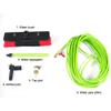 DYRABREST Water Fed Pole Kit,Window Washing Kit with 8M Extension Pole, Solar Panel Cleaning Brush for Glass, Solar Panels, Trucks, Vans,Window view 2