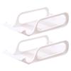 2pcs Soda Can Dispenser Beverage Holder for Fridge Kitchen Countertops Cabinets Plastic Canned Food Pantry Storage Rack Beverage Organizer view 1