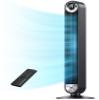 Dreo Tower Fan for Bedroom, Upgraded DC 9 Speeds 25dB Ultra-Quiet Floor Fan, 90 Oscillating Fans with 28ft/s Velocity, 12H Timer, Standing Fan, Bladeless Fan Powerful for Home Office Room view 1