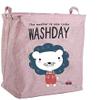 SSLA New Large Laundry Basket 75L Foldable Laundry Hamper with Drawstring Cover Water-Proof Dust-Proof Linen Clothes Multiple Use Storage Basket (Color : 1) view 1