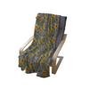 Ambesonne Vintage Throw Blanket, Art Nouveau Inspired Tender Entangled Leaves and Flowers, Flannel Fleece Accent Piece Soft Couch Cover for Adults, 70" x 90", Yellow Fern view 4