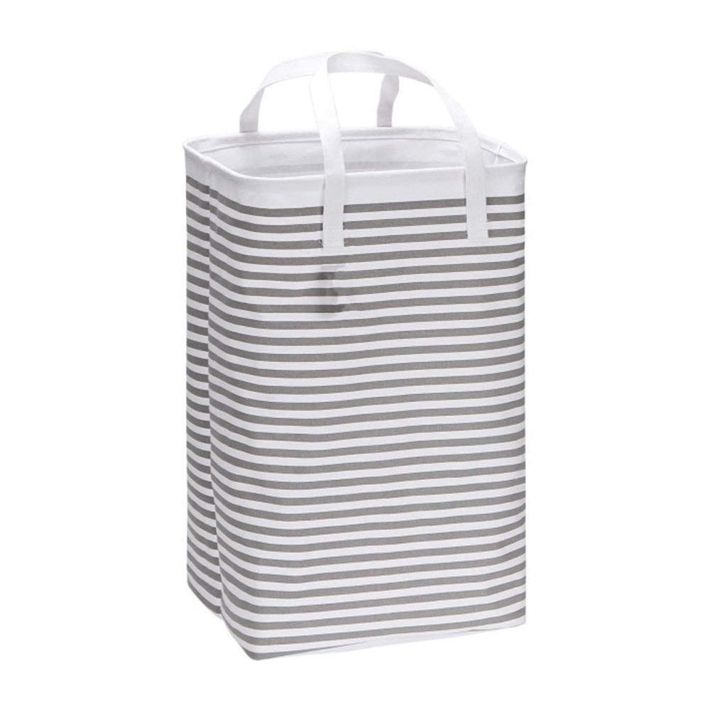 Large Laundry baske Bag with Handles Self Stand Folding Dirty Clothes Storage Hamper Basket Tall Foldable for Washing Storage (Size : 1)