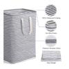 Large Laundry baske Bag with Handles Self Stand Folding Dirty Clothes Storage Hamper Basket Tall Foldable for Washing Storage (Size : 1) view 3