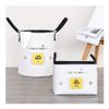 Large EVA Canvas Laundry Basket Folding Clothes Storage Box Sundries Storage Barrel Kids Toy Organizers Underwear Multiple Use Storage Basket (Size : Four) view 1