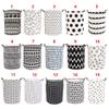 1pc Folding Laundry Basket Round Storage Bin Bag Large Hamper Collapsible Clothes Toy Basket Bucket Organizer Large Capacity (Size : 2) view 1