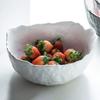bowl Irregular soup salad, home breakfast dessert, large fruit salad, 400ml, 800ml, 1500ml (Color : White, Size : 1500ml) view 2