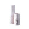 Ceramic Small Vase Home Office Living Room Desktop Dining Table Worktop Vase Dried Flower Simulation Flower Decoration Vase 28 x 8 x 7.7 cm, 15 x 7.8 x 7.1 cm, Pack of 2 view 1
