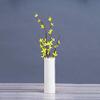 Ceramic Small Vase Home Office Living Room Desktop Dining Table Worktop Vase Dried Flower Simulation Flower Decoration Vase 28 x 8 x 7.7 cm, 15 x 7.8 x 7.1 cm, Pack of 2 view 3