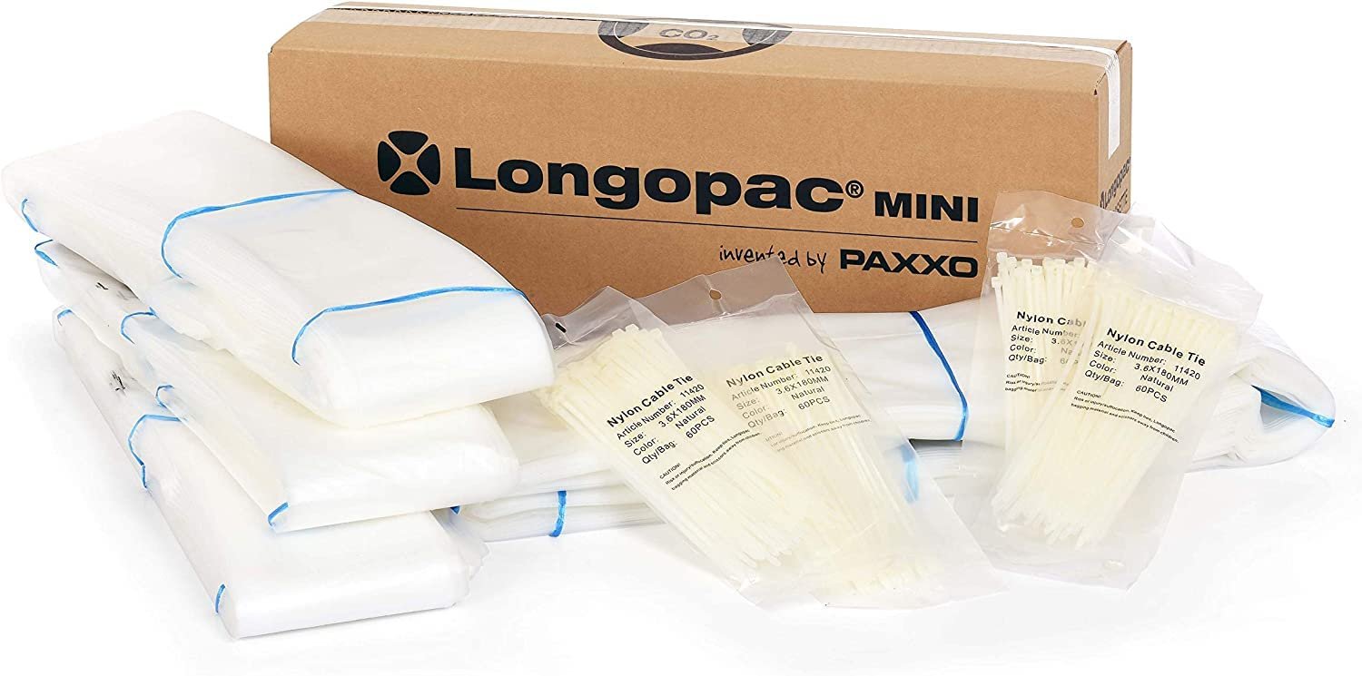 Longopac Replacement Box of 4, Bag Cassettes