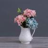 Ceramic Vase White Relief Living Room Dining Table Office Bedroom TV Cabinet Porch Worktop Vase Dried Flower Simulation Flower Decoration Vase 40 x 21 cm view 4