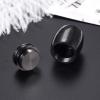Lohat Cremation Urns, White/Black Paw Print Heart Pets Cremation Urns Screw Cover Ashes Holder Memorial Jewelry view 3