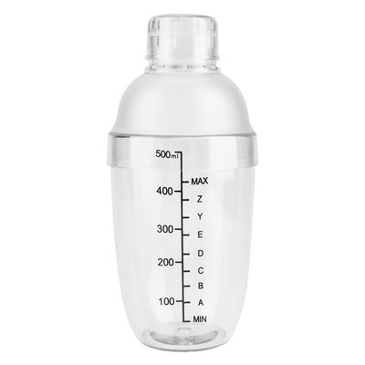 Nunafey Bartender Shaker, with Scale Cocktail Shaker, Professional for Bar Home(500ML)