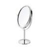 1PC Acrylic Hand Mirror Cosmetic Mirror with logo Salon Barbers Hair Dressing Paddle Hairdressers Handheld Mirror (Color : Gold) view 1