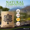 Airganic Natural Moisture Absorber Dehumidifier Bags (1-Pack) Plant & Mineral Desiccant Pouches for Closet, Car, Gun Safe, RV, Bathroom Reusable Mini Humidity & Odor Control view 3