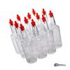 12 Pcs of Long Neck Bottles w/Pourer, Plastic view 2