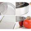 3pcs Flour Sieve Mesh Flour Sifter Sifting Strainer Powder Sifter Cake Baking Filter view 3