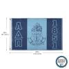BBGreek Alpha Delta Pi Sorority Paraphernalia (ADPi) - 3 x 5 Feet Dorm Room Flags - Greek Banner - Collegiate Shield (Coat of Arms) - Officially Licensed view 3