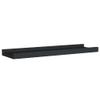 vidaXL Picture Frame Ledge Shelves 2 pcs Gray 31.5"x3.5"x1.2" MDF view 4