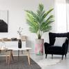 Artificial Tree in Contemporary Planter, Fake Areca Tropical Palm Silk Tree for Indoor and Outdoor Home Decoration - 66" Overall Tall (Plant Pot Plus Tree) view 1