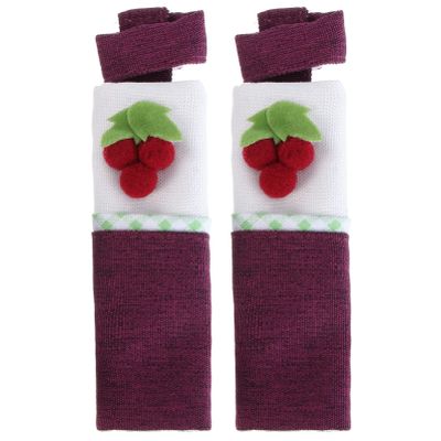 2pcs Refrigerator Door Handle Covers, Kitchen Appliance Cover, Keep Your Kitchen Appliance from Smudges, Fingertips, Food