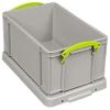 Really Useful Box Plastic Storage 9 Litre Recycled Dove Grey view 2