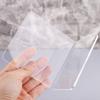 HELYZQ 2Pcs Clear Acrylic Bookends L-Shaped Desk Organizer Desktop Book Holder School Stationery Office Accessories view 3