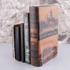 HELYZQ 2Pcs Clear Acrylic Bookends L-Shaped Desk Organizer Desktop Book Holder School Stationery Office Accessories view 4