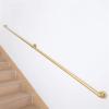 WYFZT Modern Handrail for Stairs Step,Indoor and Outdoor Stair Banister Railing Support Kit, 1m 1.5m 2m 2.5m 3m Wrought Iron Elderly Kids Safety Hand Rails, 1FT-20FT (Size : 19ft/570cm) view 3